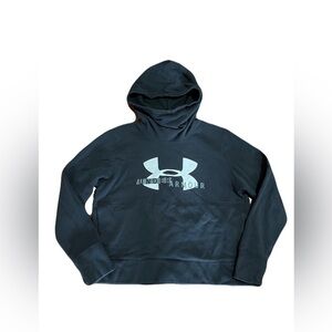 Women’s black Under Armour cowl neck hoodie - size large